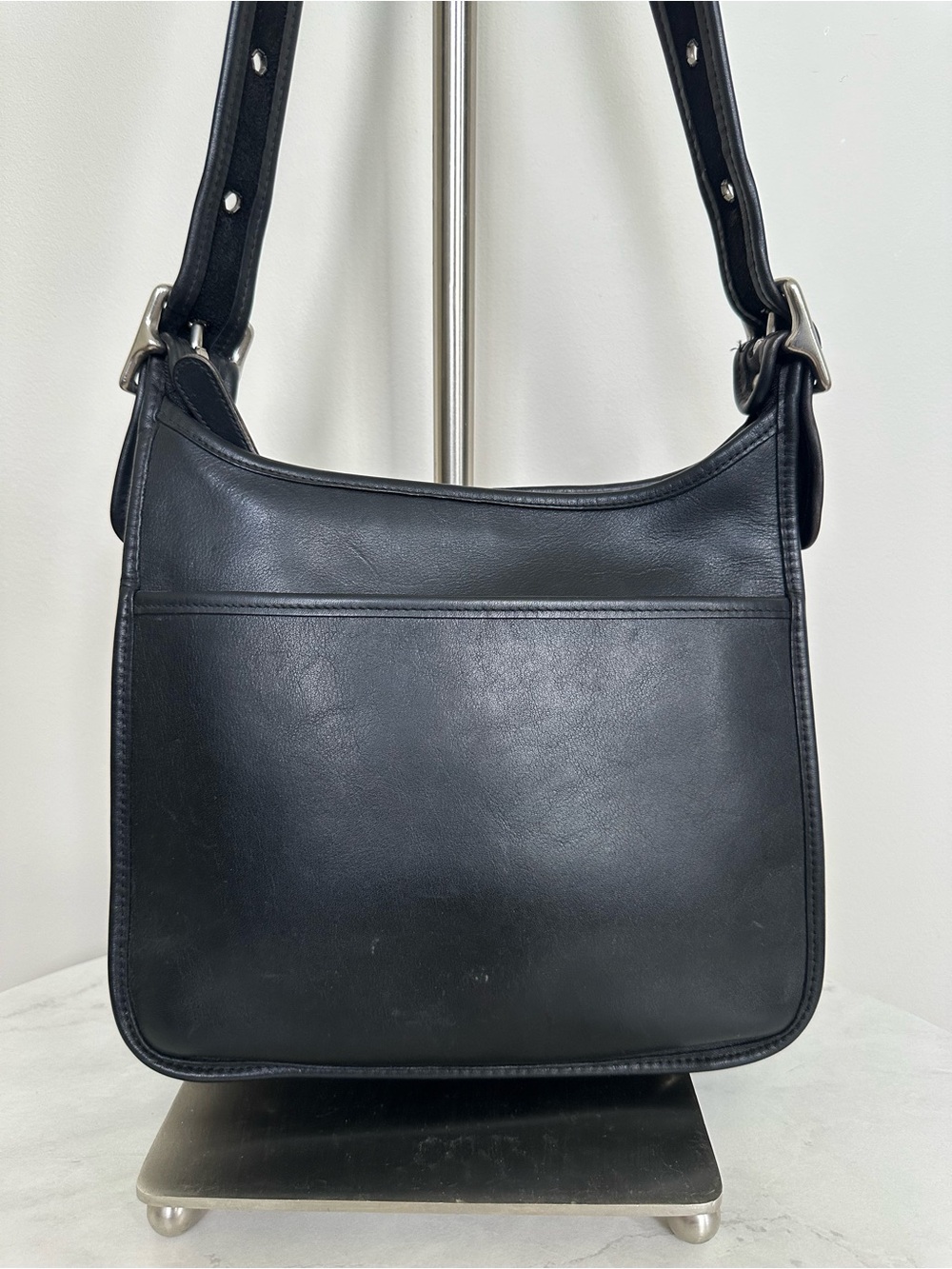 Coach Vintage Large Legacy Zip Bag (Black) - Picture 3 of 9